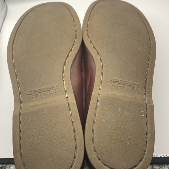 Sperry Classic Docker Side Slip On Loafers - Brown - 7 - Picture 6 of 9